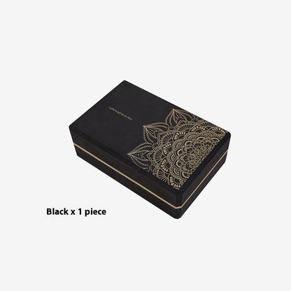 High-Density EVA Foam Yoga Block - Black (photo 2)