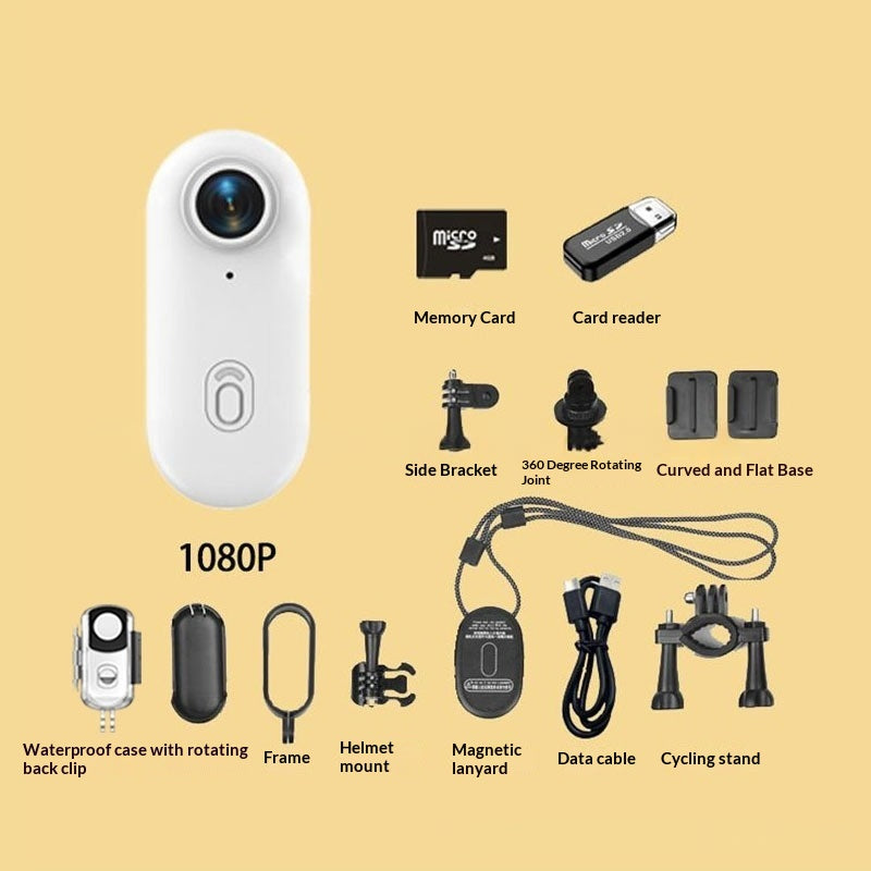 Mini Thumb-Size Action Camera with Magnetic Mount (photo 19)