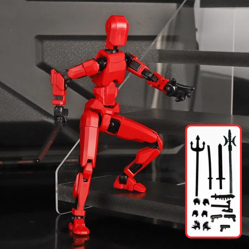 3D-Printed Articulated Robot Figure (photo 25)