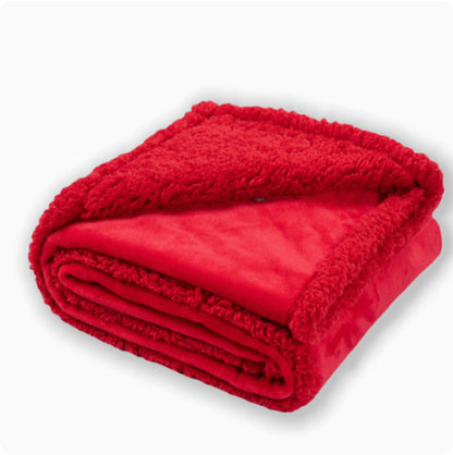 Thick Sherpa Flannel Pet Blanket (photo 8)