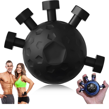 Adjustable Finger Grip Strengthener Ball