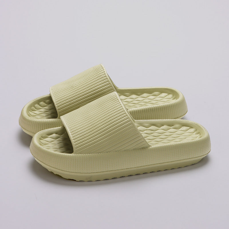 Rhombus Stripe EVA Slippers (photo 13)