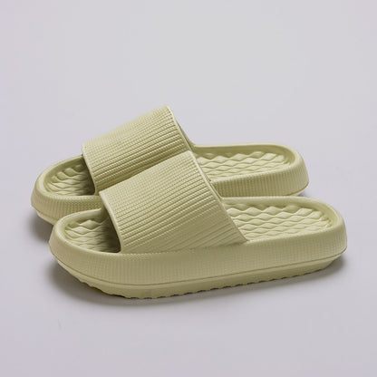 Rhombus Stripe EVA Slippers (photo 13)