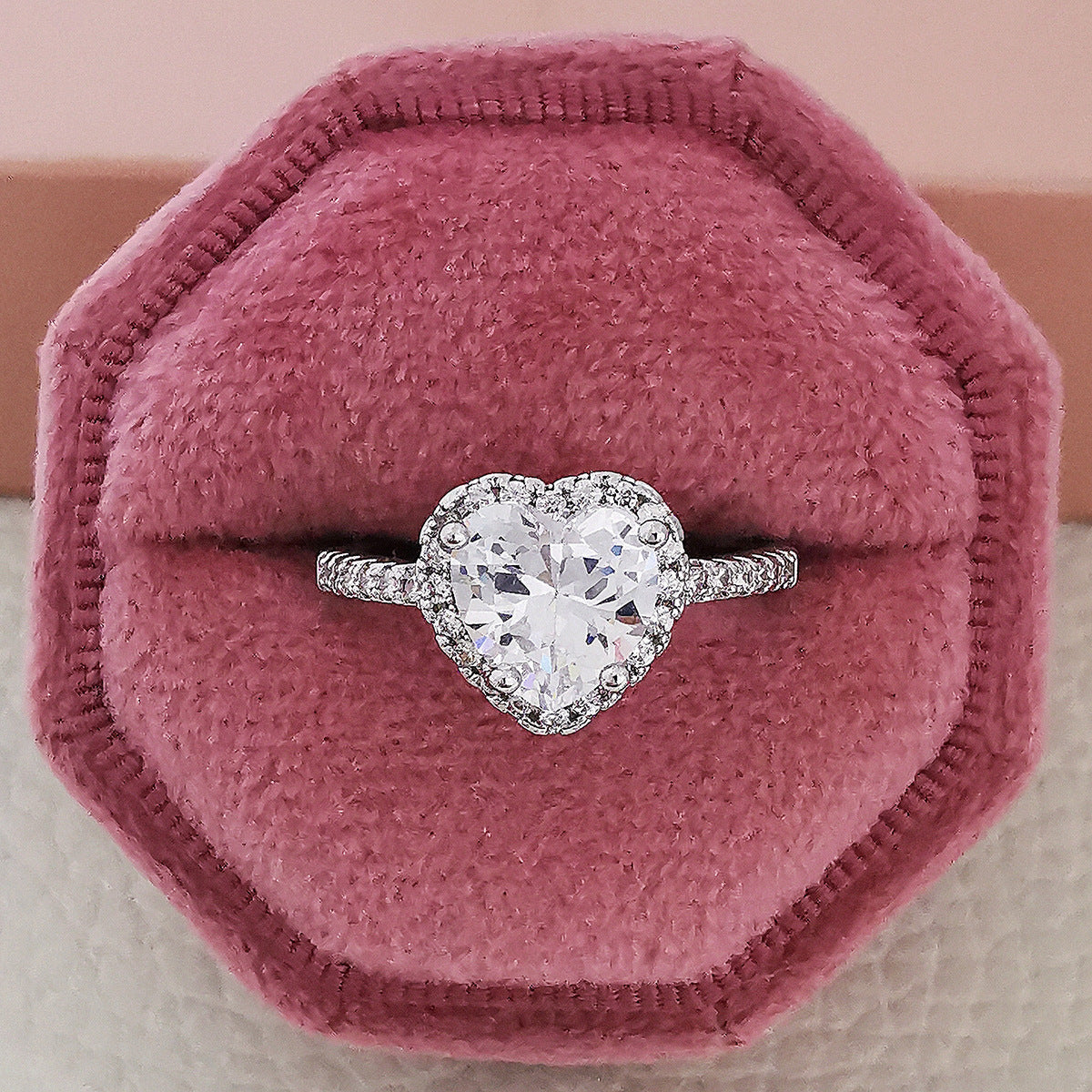 Multicolor Cubic Zirconia Statement Ring (photo 4)