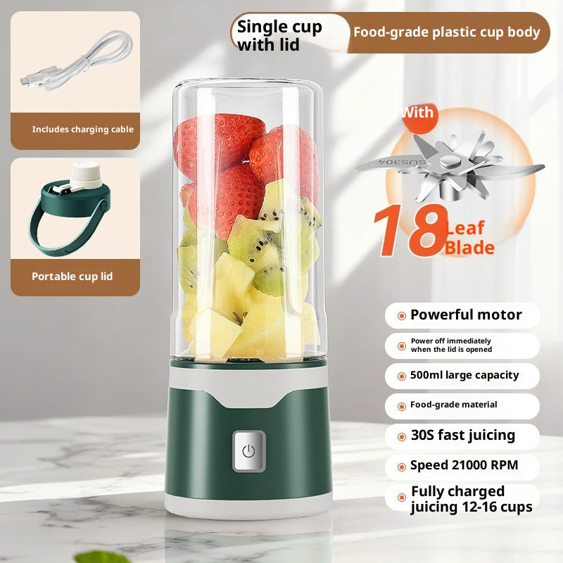 Rechargeable Portable Blender Cup, Single or Double Cup (photo 12)