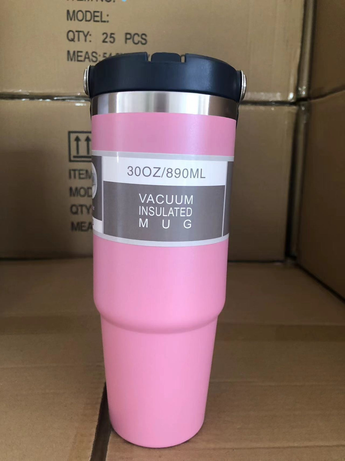 30 oz Insulated Stainless Steel Tumbler with Handle (photo 20)