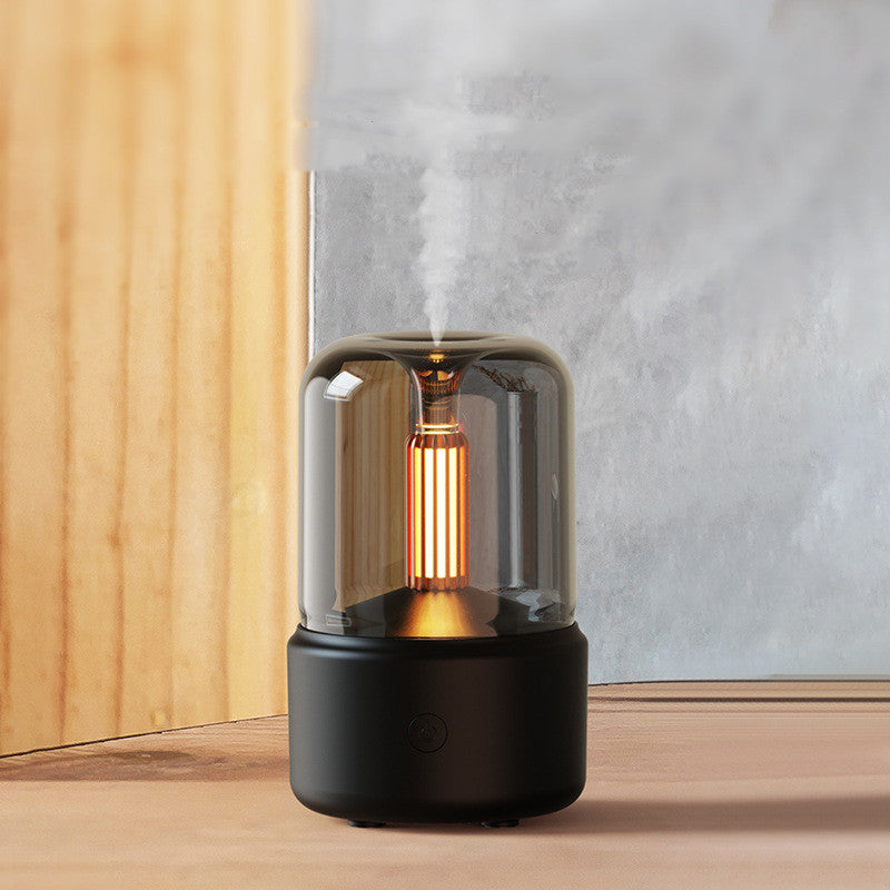 Candle-Look Mini Humidifier and Aroma Diffuser, 120 ml, USB (photo 5)