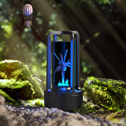 Acrylic or Crystal Night Lamp with Bluetooth Speaker (photo 29)