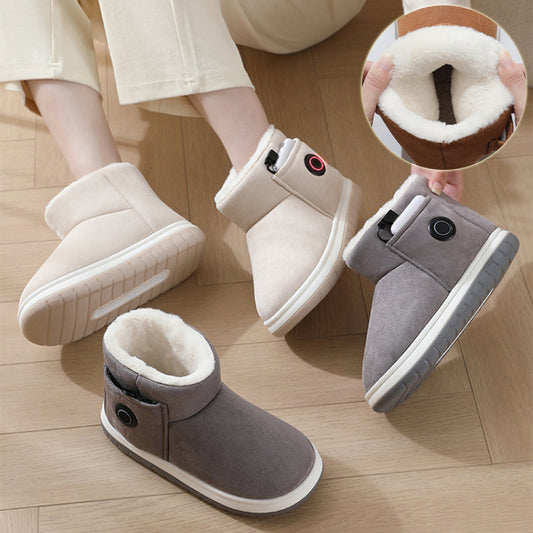 USB Heated House Boots with Power Bank