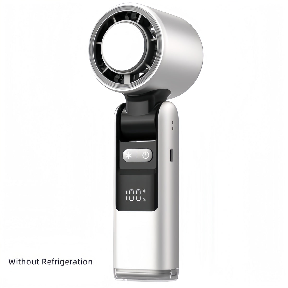 Mini Turbo Handheld Fan with Digital Display, 4000 mAh (photo 16)