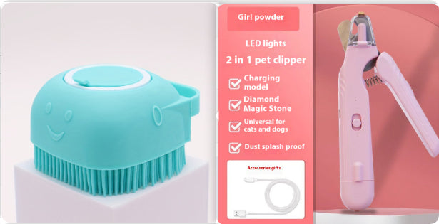 2-in-1 Pet Nail Clipper and Grinder with LED Light (photo 28)