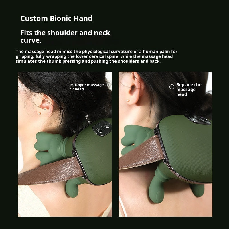 Cordless Neck and Shoulder Kneading Massager with Heat (photo 11)