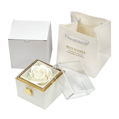 Rotating Soap Rose Jewelry Gift Box (photo 15)