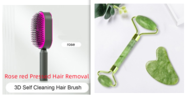 Self-Cleaning Air Cushion Hair Brush (photo 39)