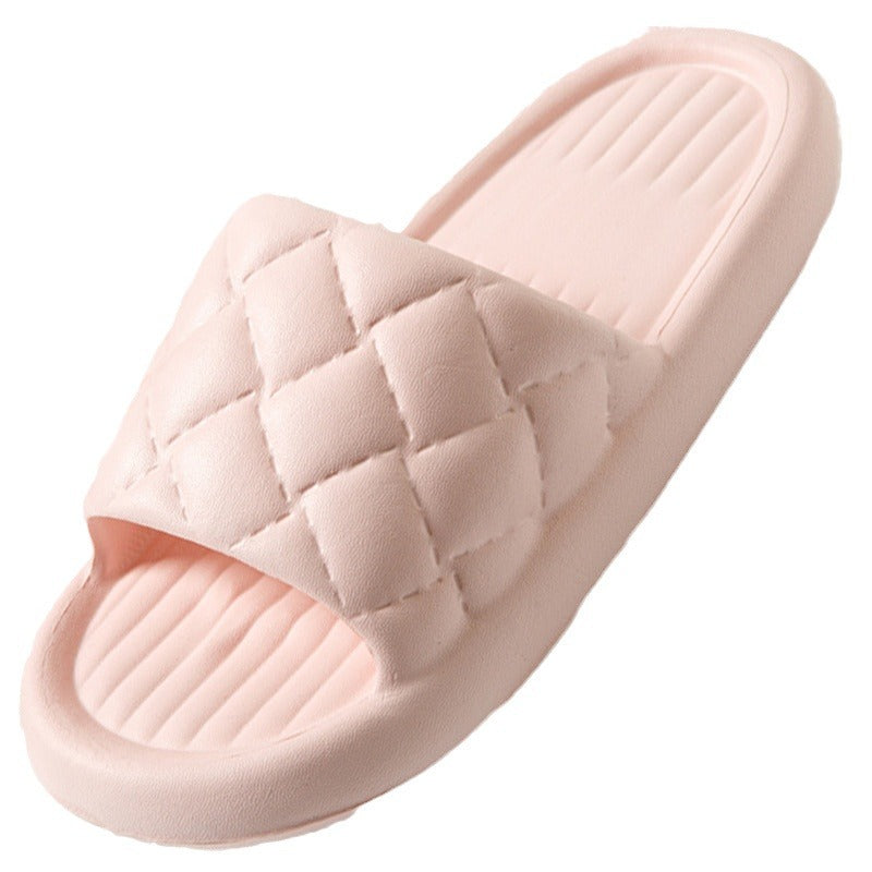 Rhombus Pattern EVA House Slippers (photo 6)