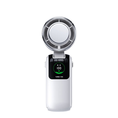 Foldable Handheld Fan with Neck Strap, 4000 mAh (photo 6)