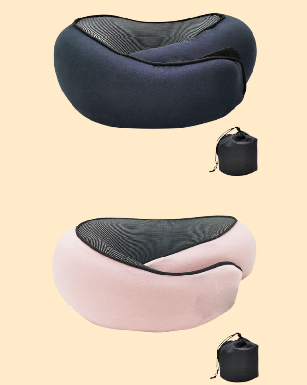 Memory Foam U-Shaped Travel Neck Pillow (photo 39)