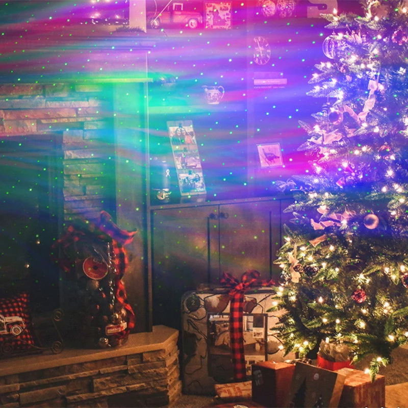Aurora and Star Projector Night Light with Remote (photo 5)