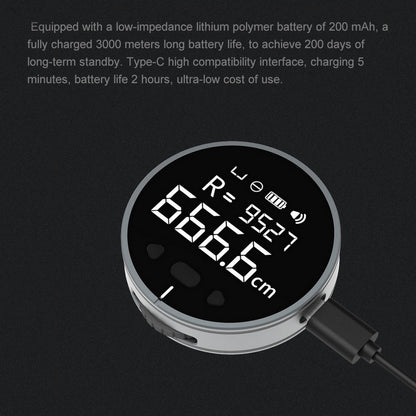 Digital Rolling Measuring Tool with LCD Display, Rechargeable (photo 3)