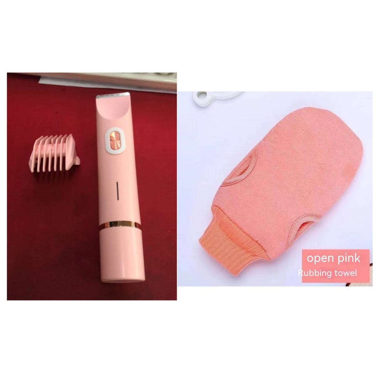 2-in-1 Women's Electric Body Hair Trimmer, Wet and Dry (photo 38)