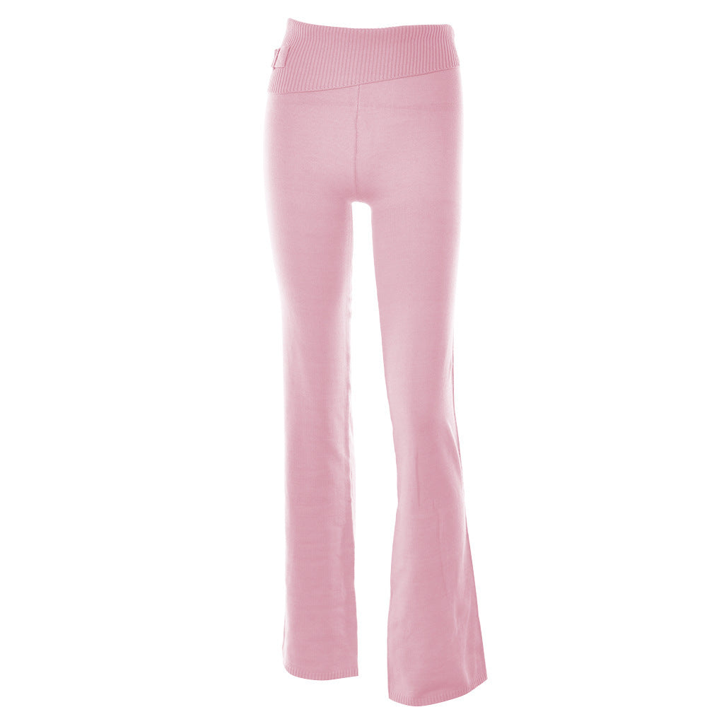 Women's Zip-Up Hoodie and High-Waist Pants Set (photo 14)