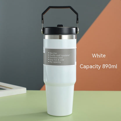 30 oz Insulated Stainless Steel Tumbler with Handle (photo 14)