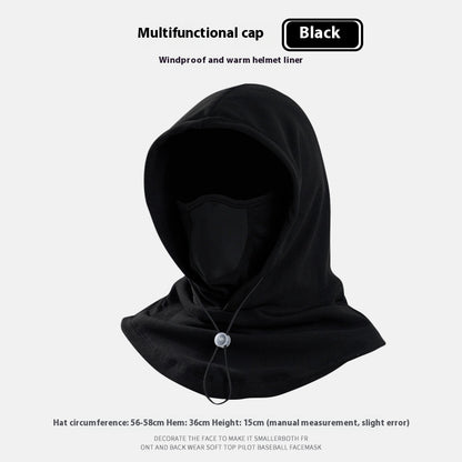 Winter Fleece Balaclava Hood and Neck Warmer (photo 9)