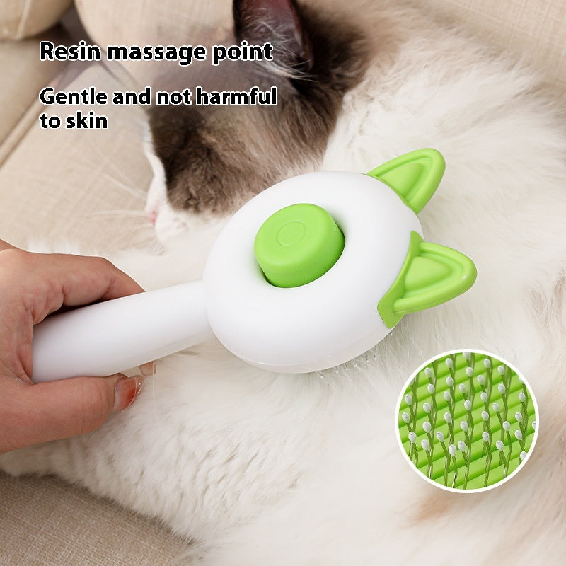 Self-Cleaning Pet Grooming Comb (photo 2)