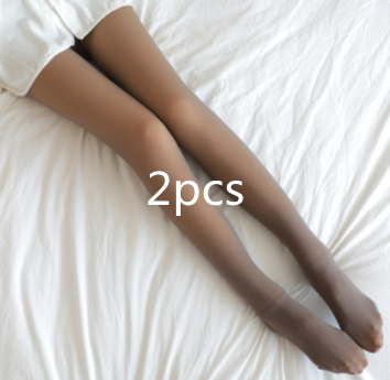 Women's Fleece-Lined Sheer-Look Tights (photo 31)