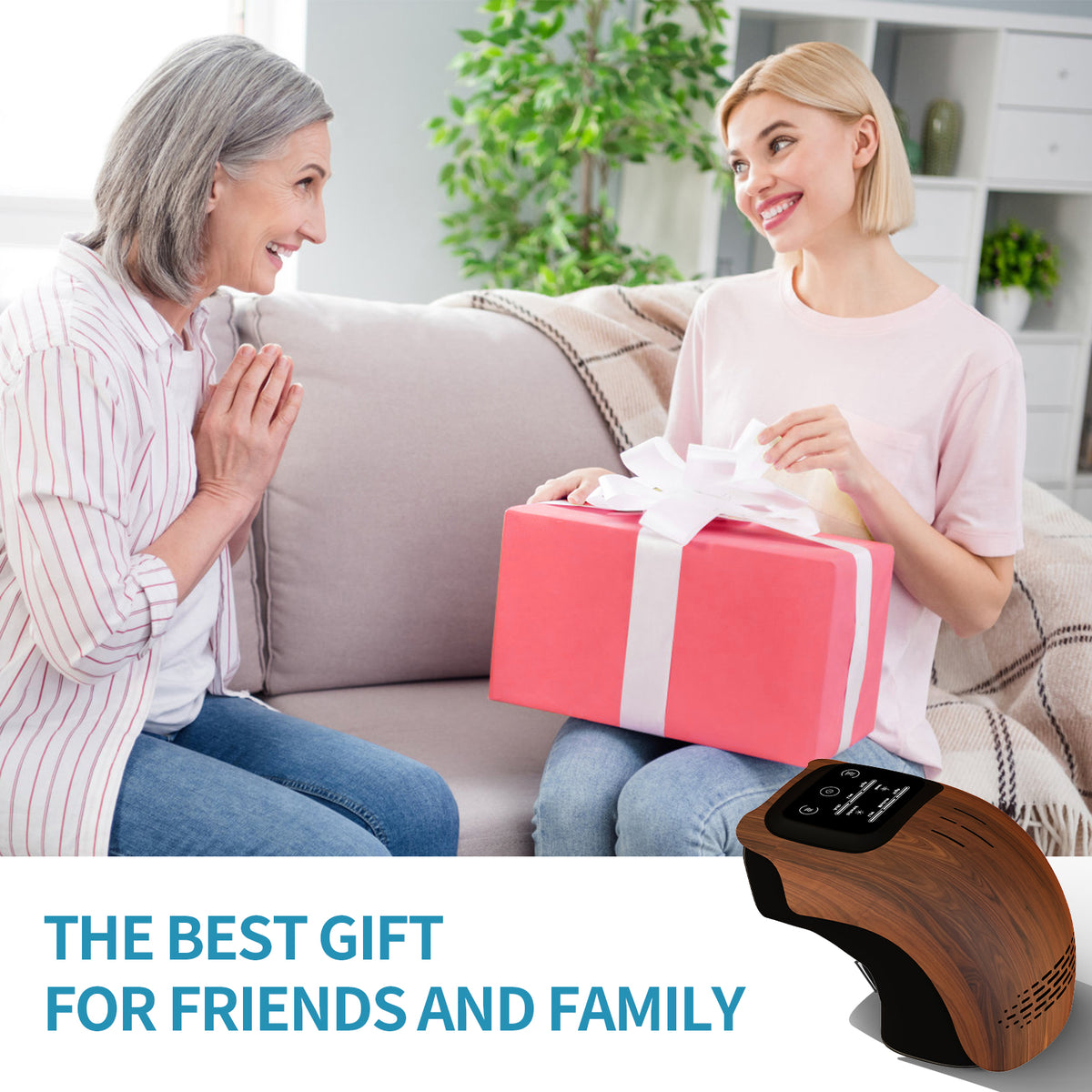 Rechargeable Heated Knee Massager with Vibration (photo 11)