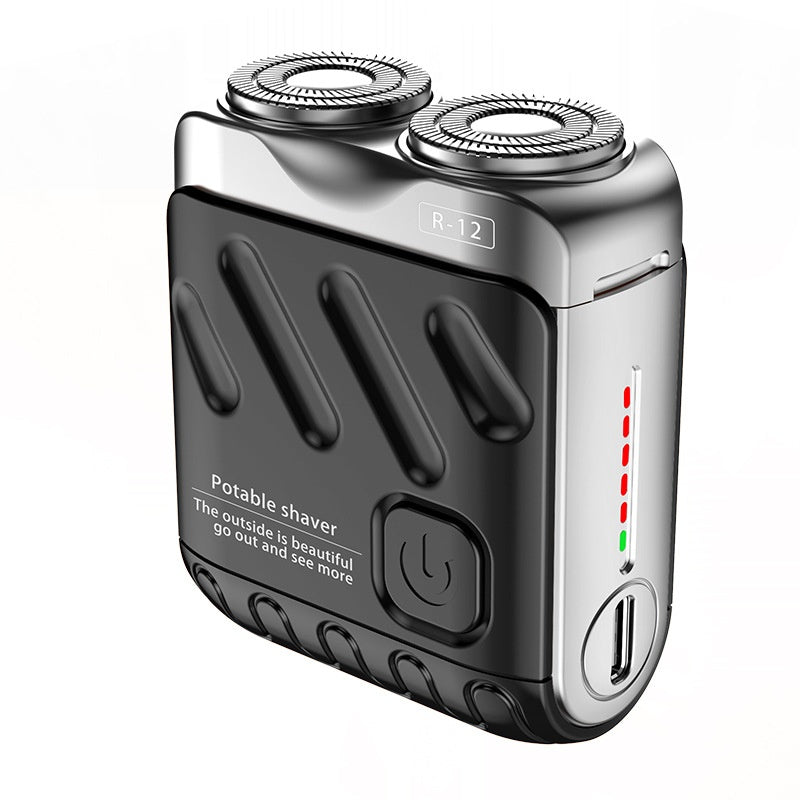 Portable Rotary Dual-Head Electric Shaver for Men (photo 10)