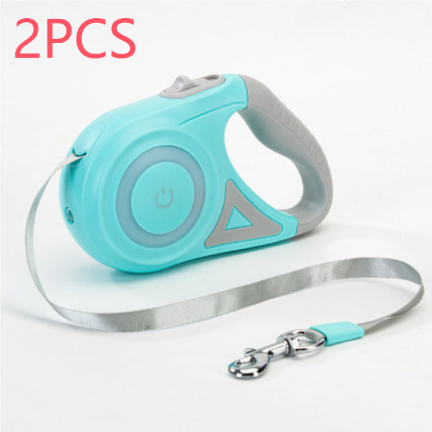 Retractable Dog Leash with LED Light, 3 m or 5 m (photo 24)