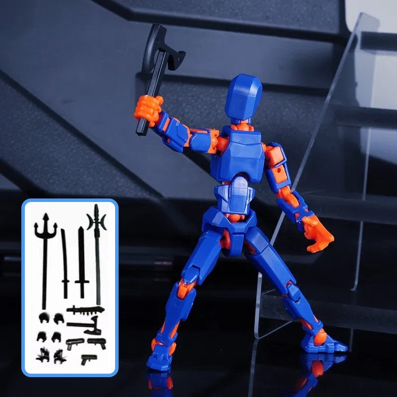 3D-Printed Articulated Robot Figure (photo 31)